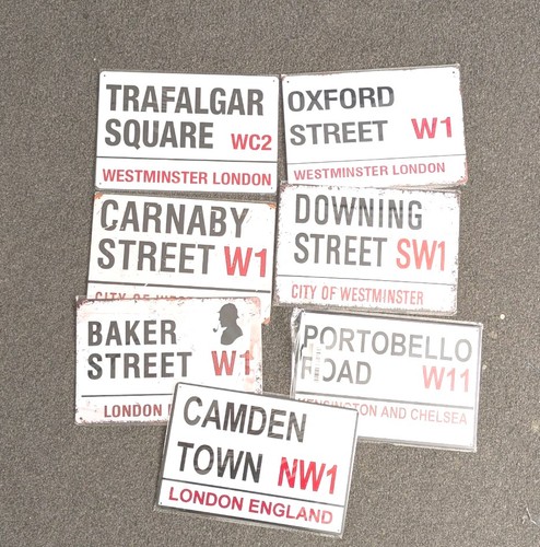 Metal sign vintage style signs - metal,
