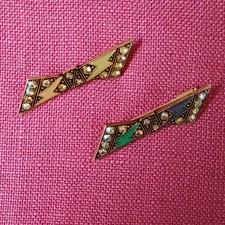 Two PIERRE BEX Art Deco Style
