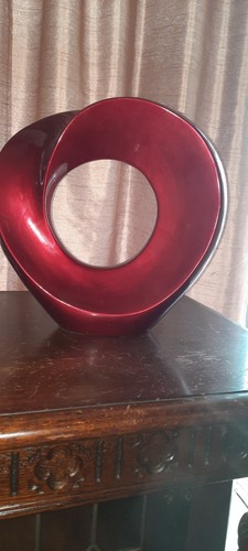 Large red ceramic - ceramic,