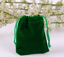 Luxury Soft Velvet Pouches Bag Jewellery Drawstring Wedding Party Gift 5 Sizes