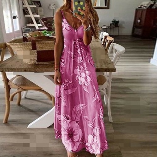 Women summer floral - floral, long