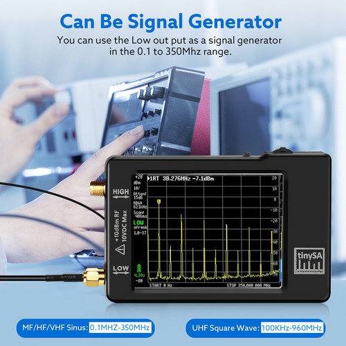 Tinysa spectrum analyzer - tinysa,