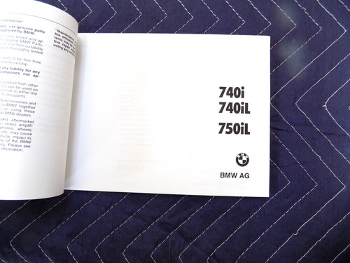 1994 bmw 740il 750il - bmw,