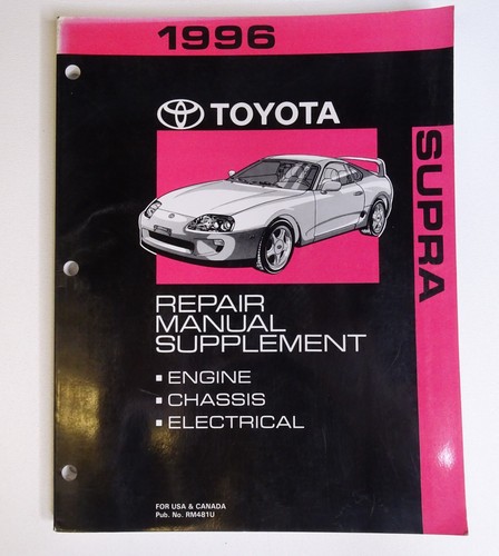 1996 toyota supra repair - supra,