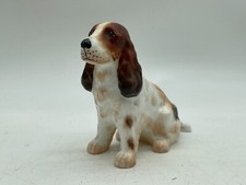 VINTAGE SPANIEL  DOG FIGURINE STATUE ORNAMENT ALTON BONE CHINA