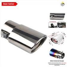 Car Stainless Steel Muffler Tip Exhaust System Pipe Mufflers Nozzle Universal