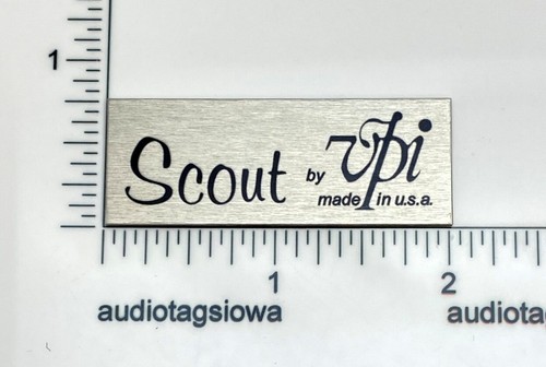 Scout vpi turntable badge - vpi,
