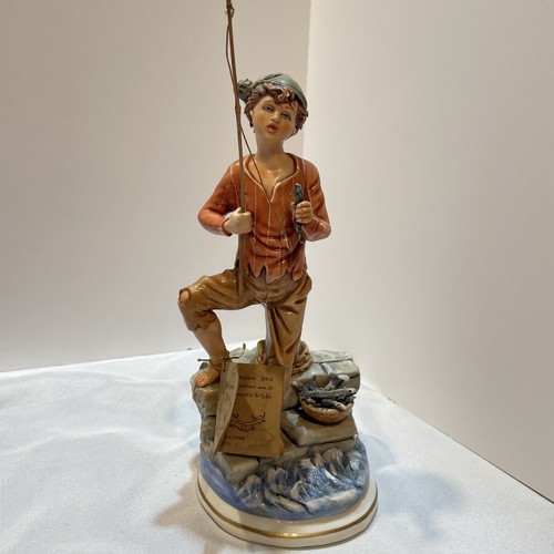 Capodimonte statue signed - capodimonte,