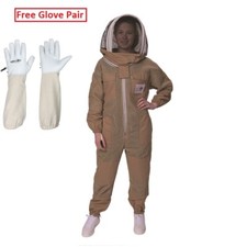 Beekeeping suit brown - beekeeping,