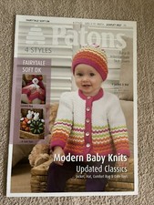Patons Pattern Book 3927 Modern  Baby Knits And Toys Fairytale Soft DK 4 Styles