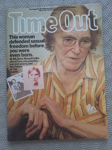 Vintage time out magazine - out,