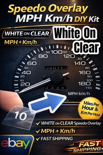Speedo overlay conversion - speedo, kit