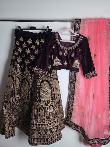 Velvet indian bridal wedding - indian,