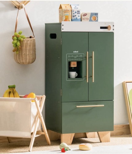 Robud wooden toy fridge - wooden,