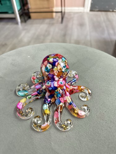 Handmade octopus crystal resin - handmade,