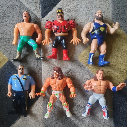 Vintage 90s wwf - vintage, hasbro