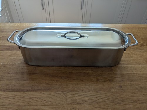 Salmon poacher kettle - salmon, made