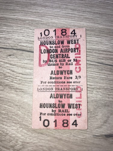 Railway ticket l - , (