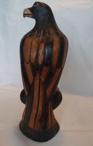 Wooden carved eagle - carved, !!
