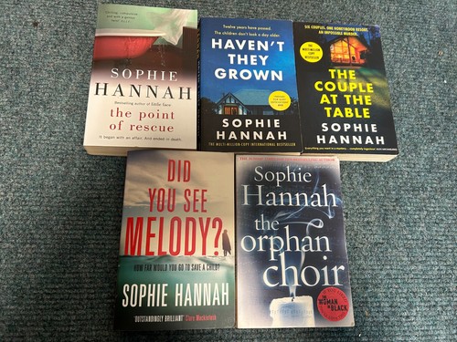 Sophie hannah crime - x,