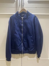 ZARA Men’s Navy Blue Over-Jacket – Size XL – Classic Lightweight Zip Jacket