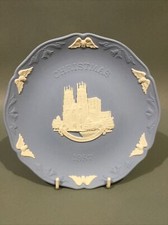 Wedgwood Jasper Ware Christmas Plate 1987