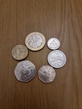 Isle of Man circulated 6-Coin