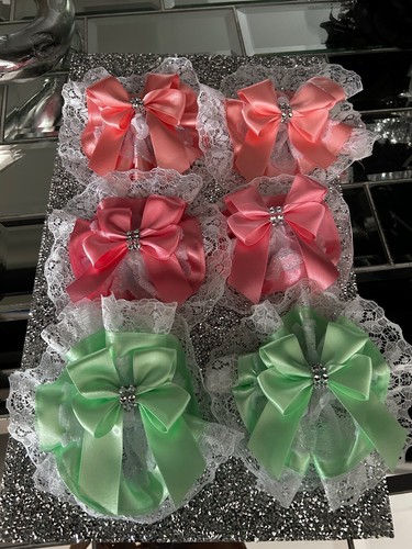 Large tutu hair - large, clips