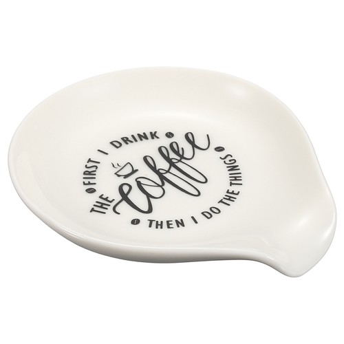 Ceramic coffee spoon - coffee, 3.5