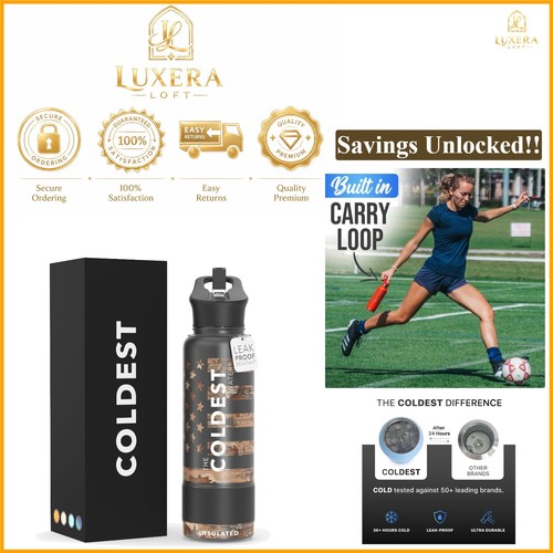 Coldest insulated water bottle - insulated,