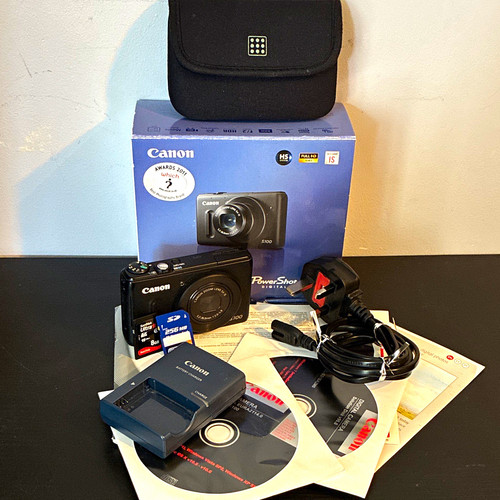 Canon powershot s100 black - canon,