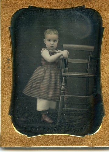 Plate daguerreotype of a - plate,