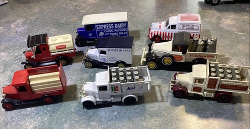 Lledo die cast milk floats - lledo,