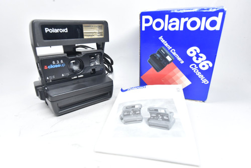Polaroid 636 close instant - close,