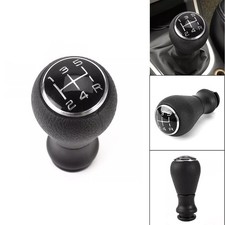 5 SPEED GEAR SHIFT STICK KNOB SHIFTER BLACK CAP FOR PEUGEOT 206 207 306 307 308