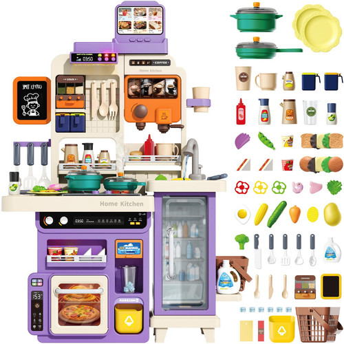 Role play kitchen set with - role,