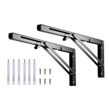 2PCS Folding Shelf Brackets