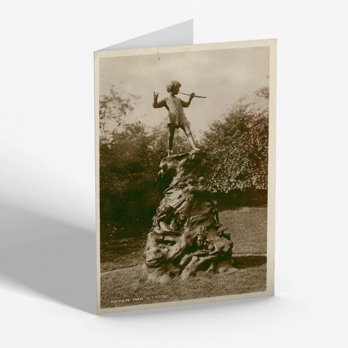 Greeting card vintage london - card,