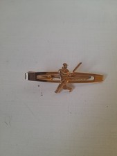 Cricket Tie Clip Gold Tone Pin