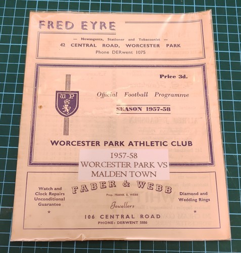 Worcester park malden town - park, v