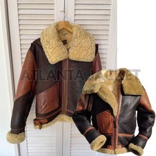 Men USAF Real Fur Aviator RAF