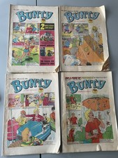 4 x BUNTY COMICS  Bundle from