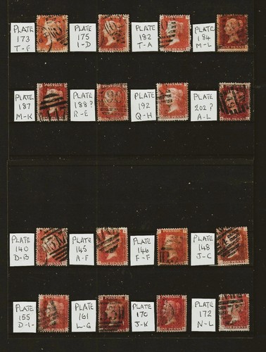 Penny red brown - gb, red/brown