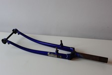 Reynolds 531 frame forks fitted with bosses for cantilever brakes. Used. RJ.