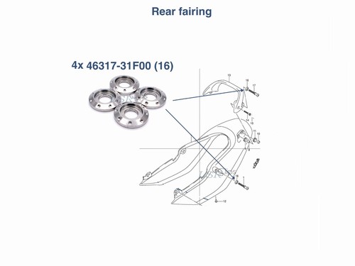 Suzuki stainless grab rail - suzuki,