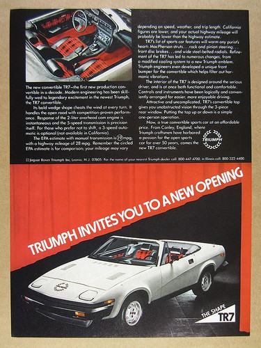 1980 triumph tr7 convertible - 1980,