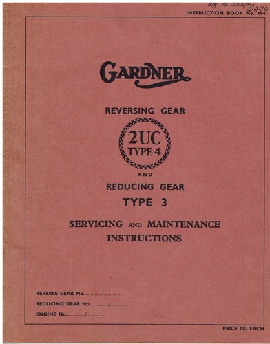 Gardner marine diesel - eng, 2uc