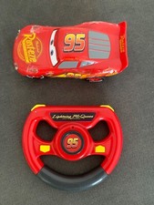 lightning McQueen remote control car used with sticker damage 