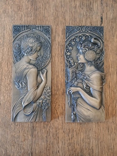 Two alphonse mucha - art, nouveau