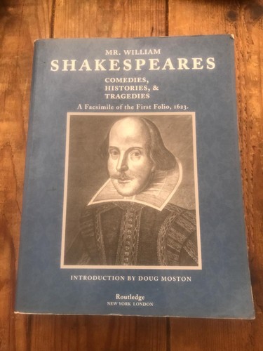 Shakespeare first folio 1623 - shakespeare,
